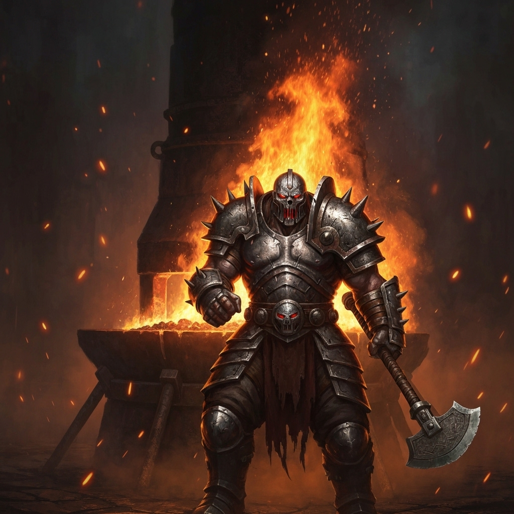 Forged in Fire: Unleash Your Metal Album Art Masterpiece